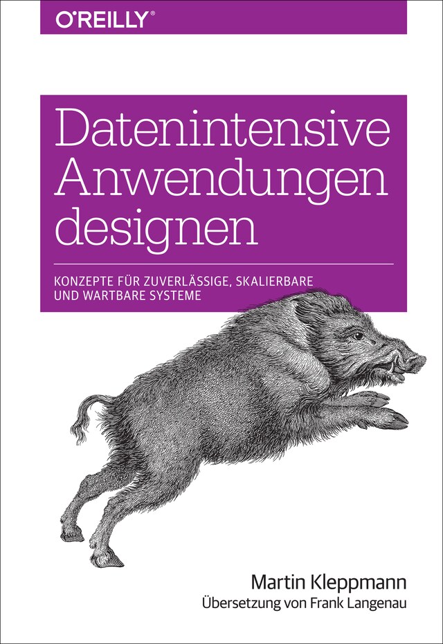 Book cover for Datenintensive Anwendungen designen