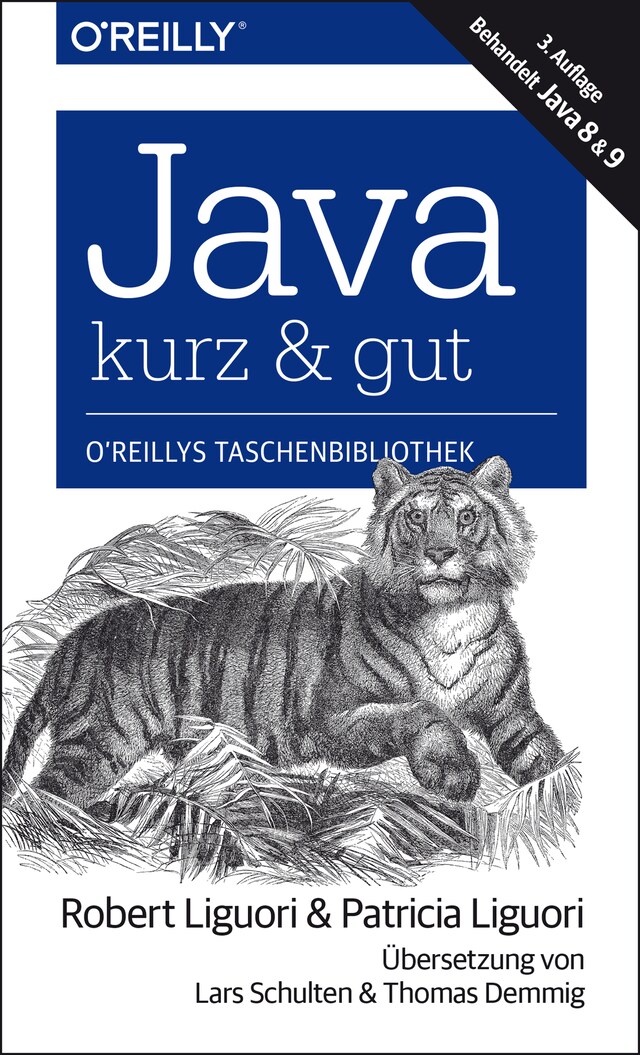 Kirjankansi teokselle Java – kurz & gut