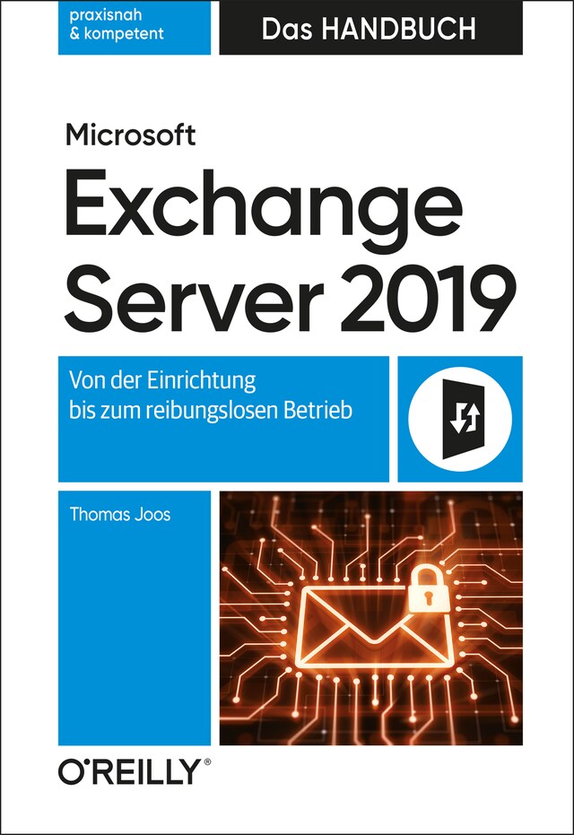 Book cover for Microsoft Exchange Server 2019 – Das Handbuch