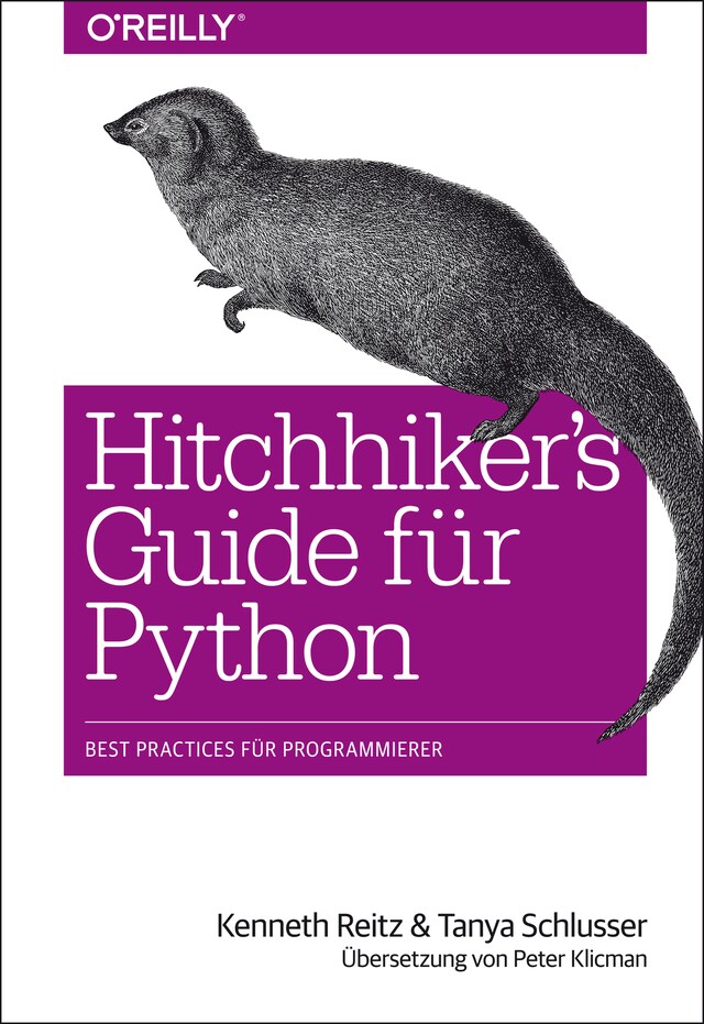 Portada de libro para Hitchhiker's Guide für Python