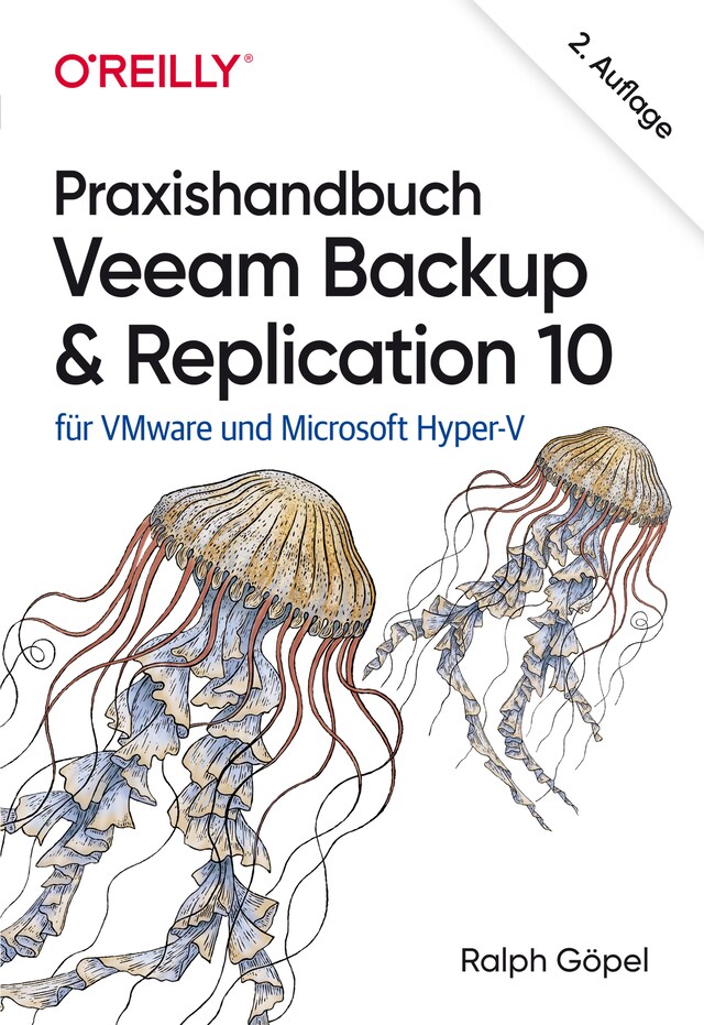 Book cover for Praxishandbuch Veeam Backup & Replication 10