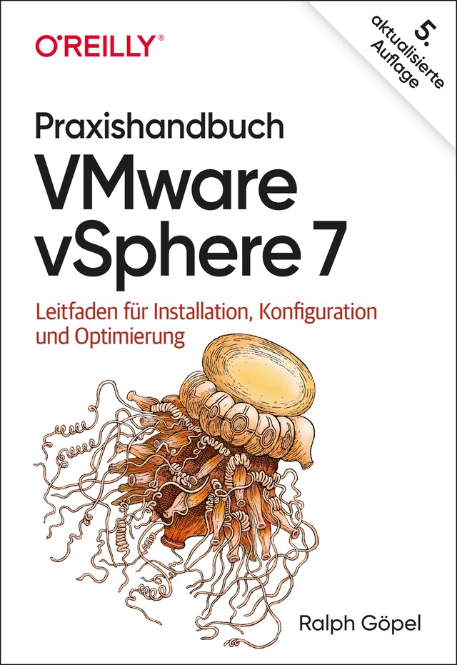 Buchcover für Praxishandbuch VMware vSphere 7