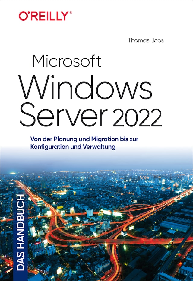 Boekomslag van Microsoft Windows Server 2022 – Das Handbuch