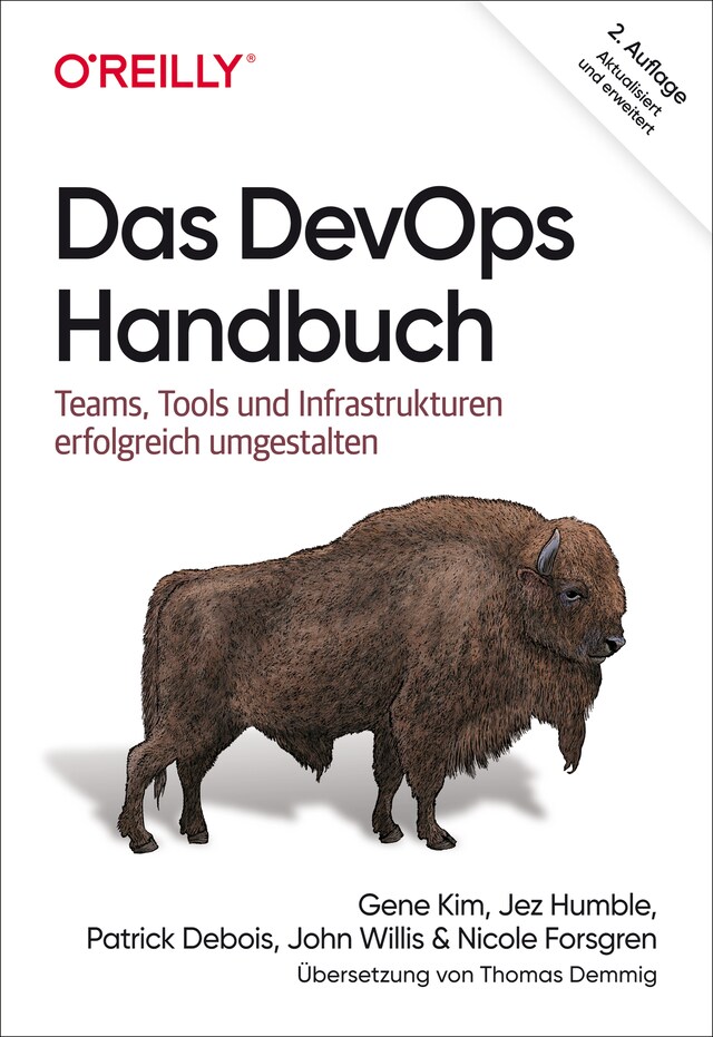 Boekomslag van Das DevOps-Handbuch