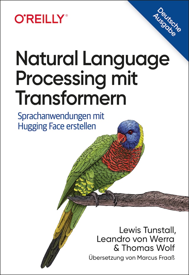 Buchcover für Natural Language Processing mit Transformern