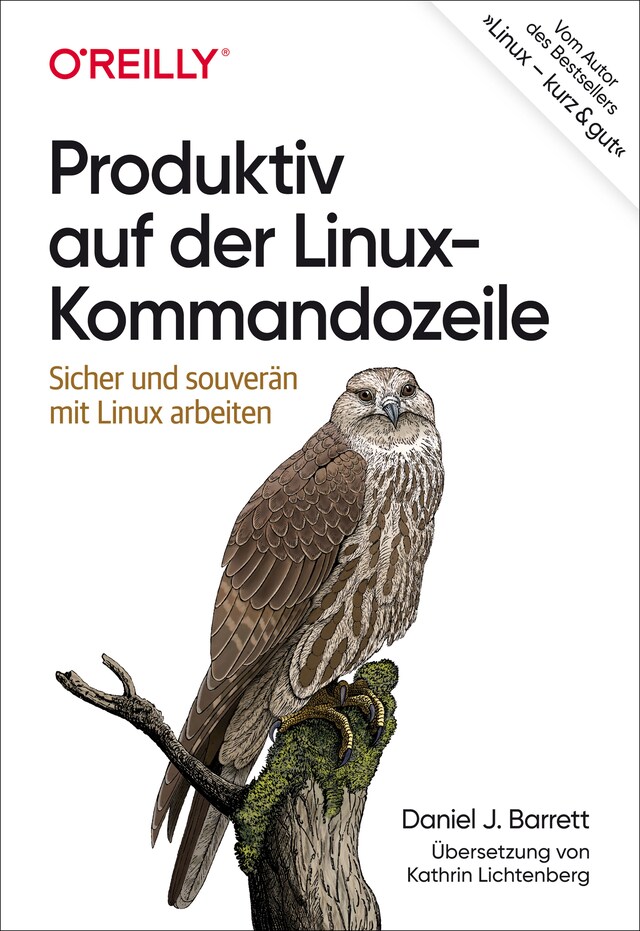 Book cover for Produktiv auf der Linux-Kommandozeile