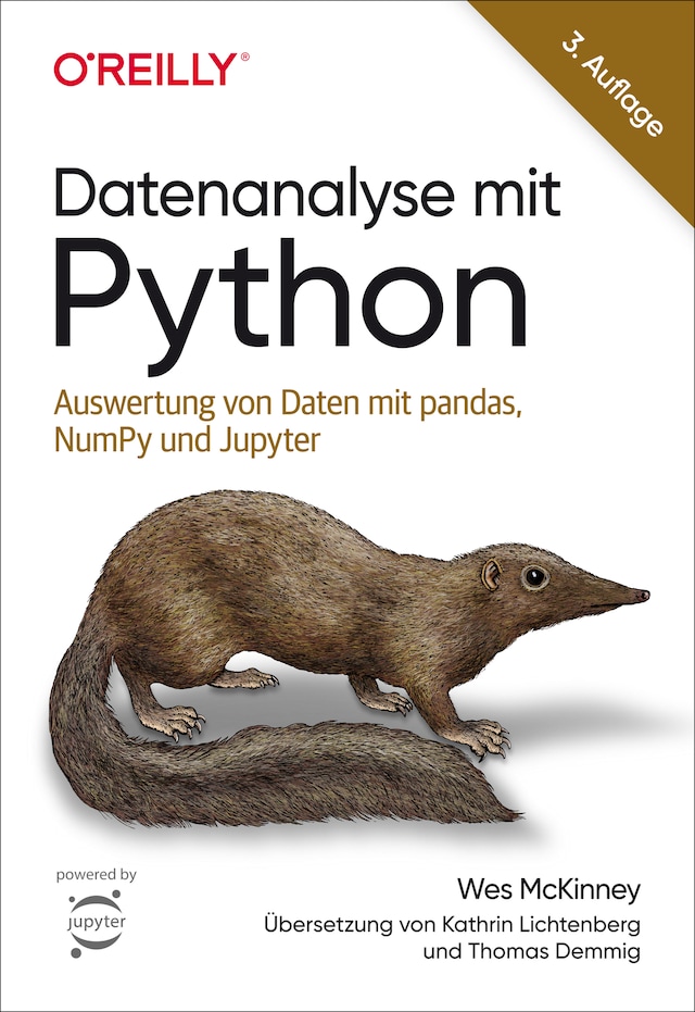 Copertina del libro per Datenanalyse mit Python