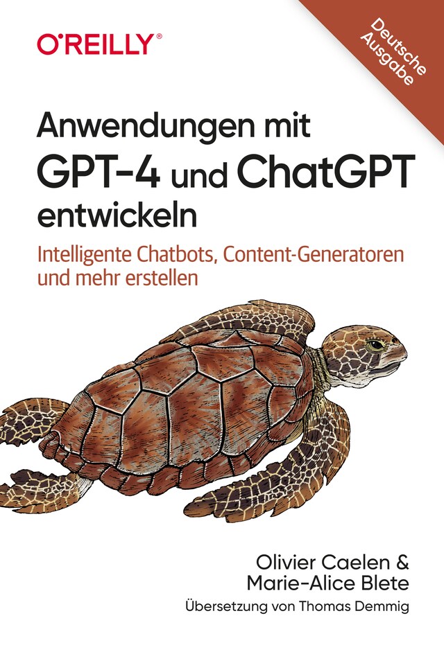 Book cover for Anwendungen mit GPT-4 und ChatGPT entwickeln