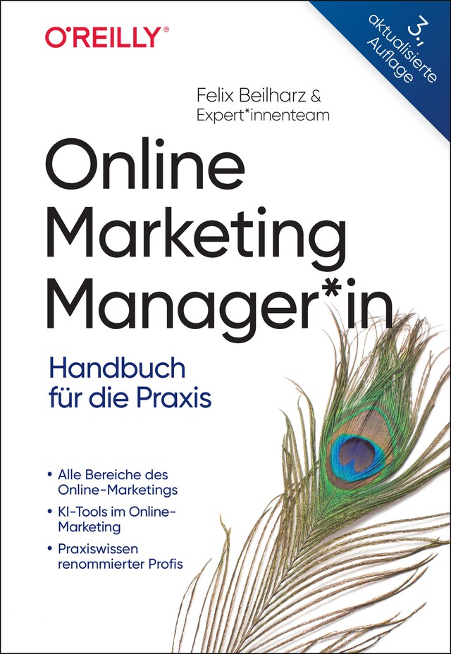 Okładka książki dla Online Marketing Manager*in