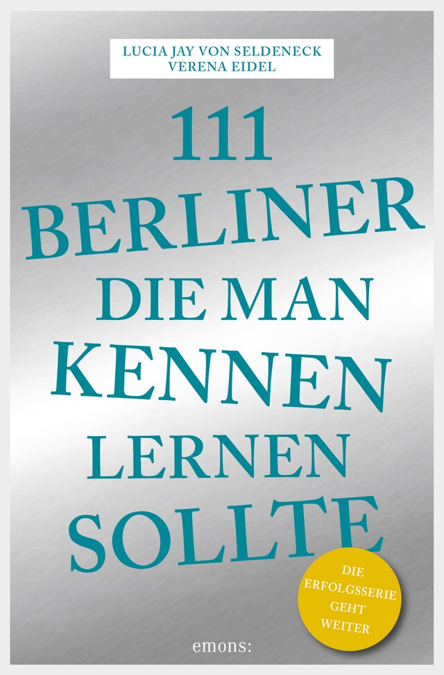 Book cover for 111 Berliner, die man kennen sollte