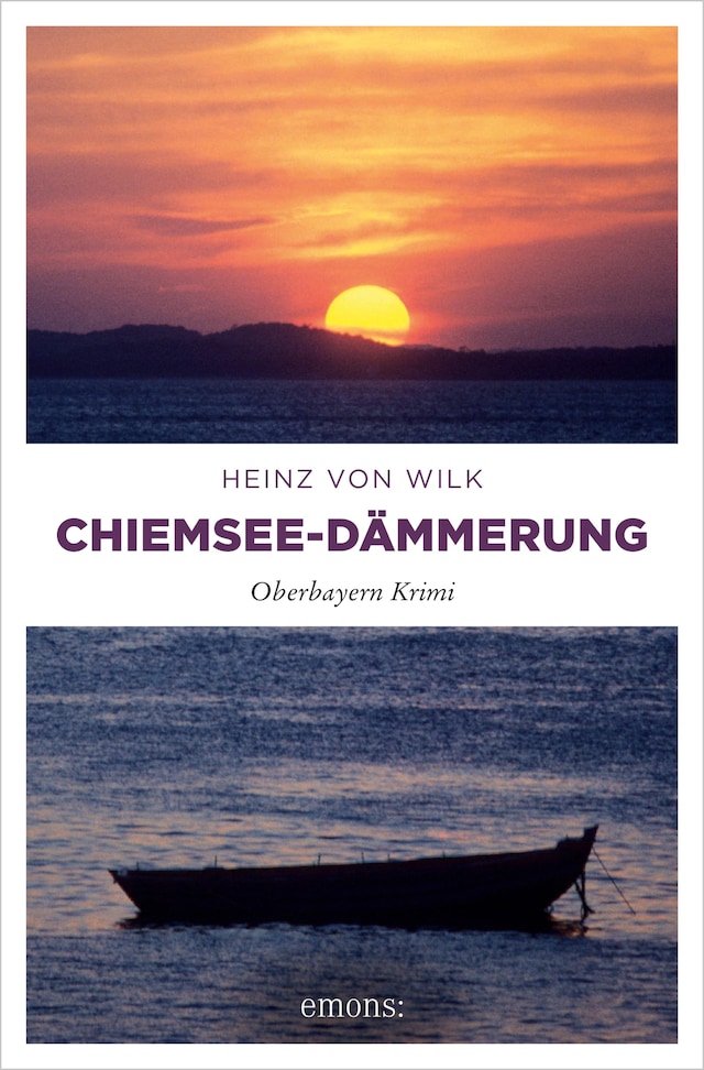 Buchcover für Chiemsee-Dämmerung