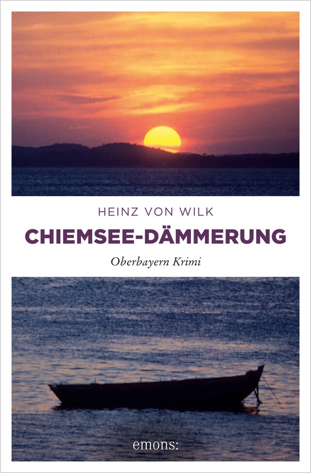 Kirjankansi teokselle Chiemsee-Dämmerung