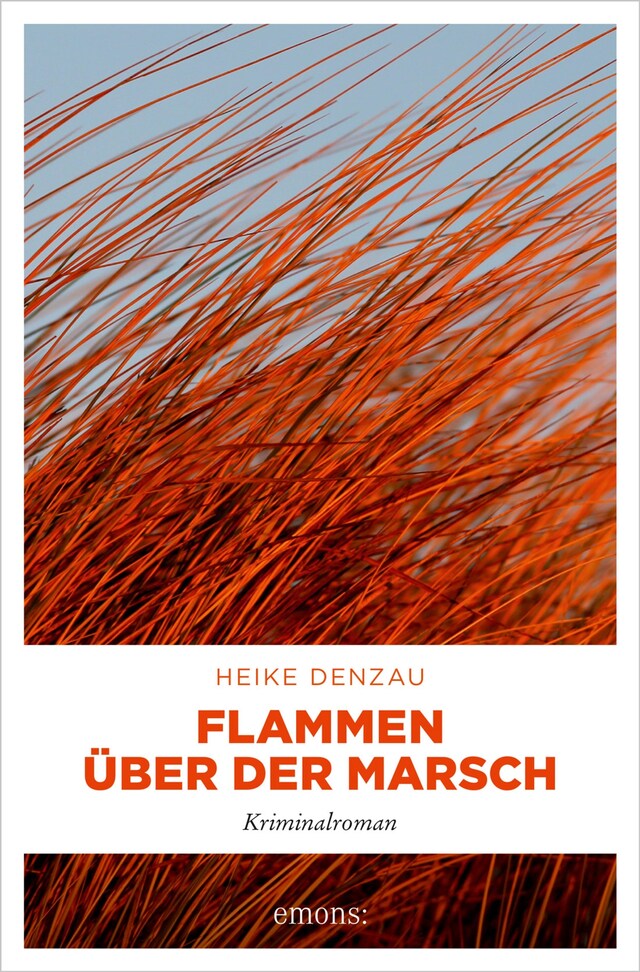 Book cover for Flammen über der Marsch