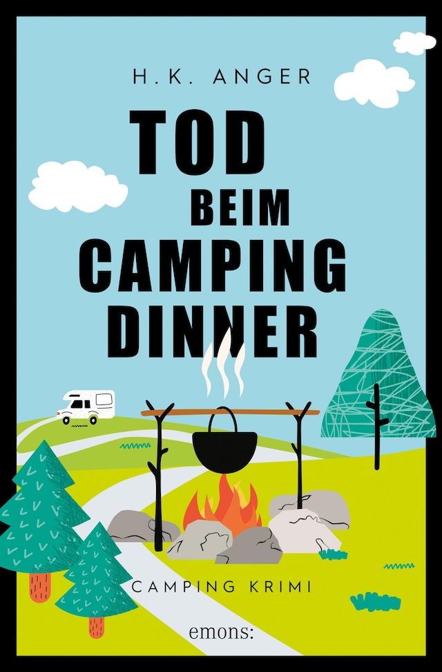 Buchcover für Tod beim Camping-Dinner