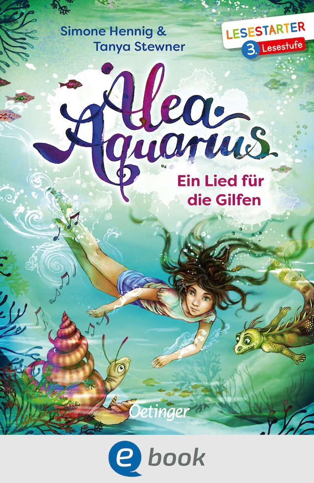 Copertina del libro per Alea Aquarius. Ein Lied für die Gilfen