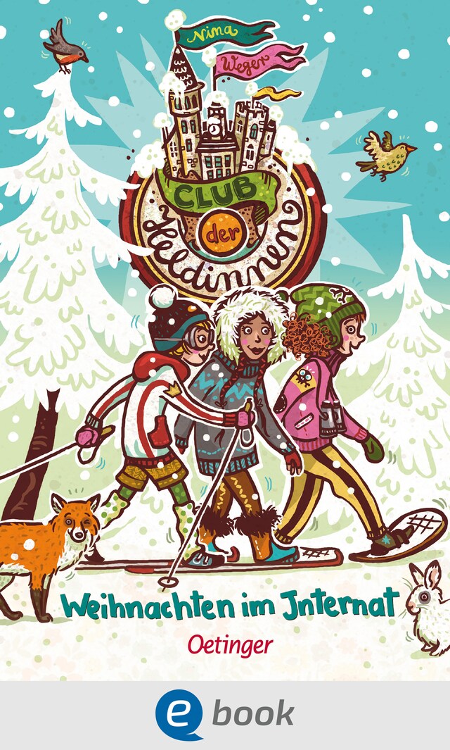 Couverture de livre pour Club der Heldinnen 4. Weihnachten im Internat