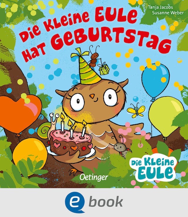Copertina del libro per Die kleine Eule hat Geburtstag