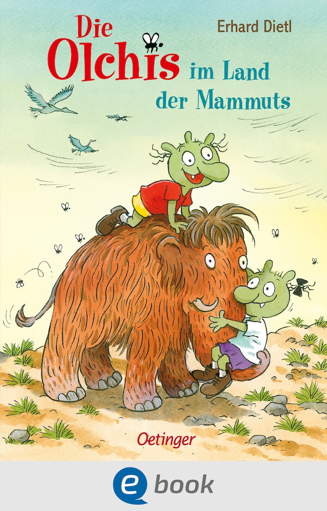 Book cover for Die Olchis im Land der Mammuts