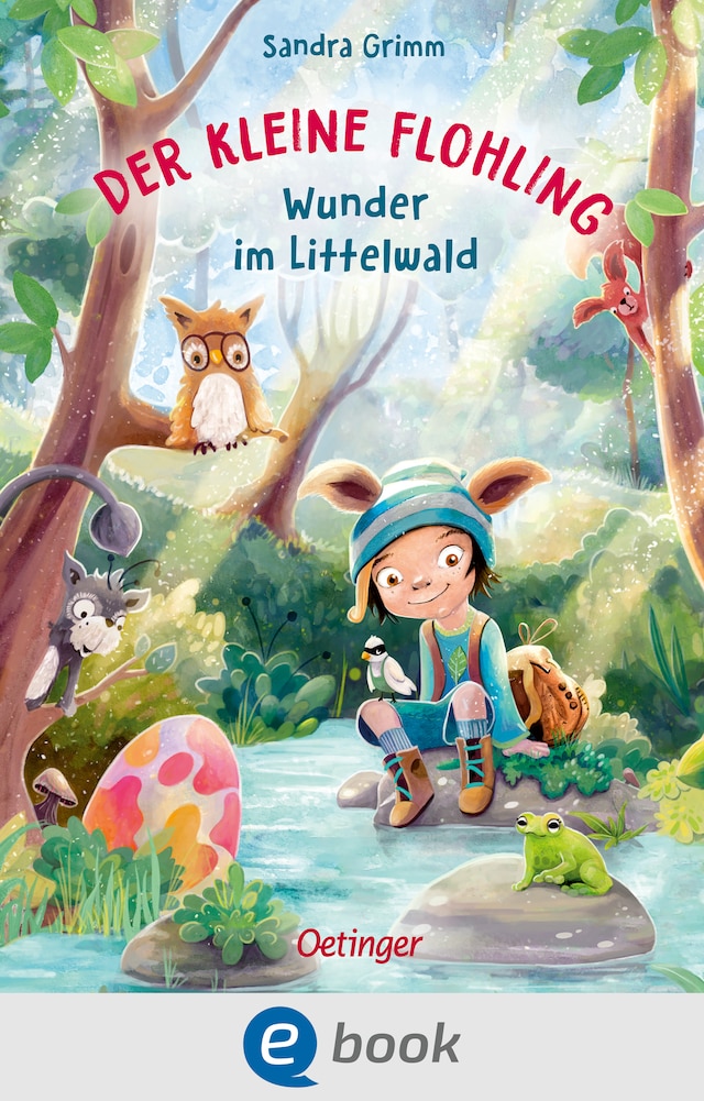 Okładka książki dla Der kleine Flohling 3. Wunder im Littelwald