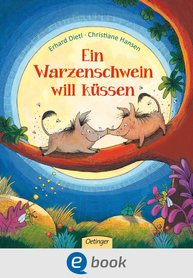 Portada de libro para Ein Warzenschwein will küssen