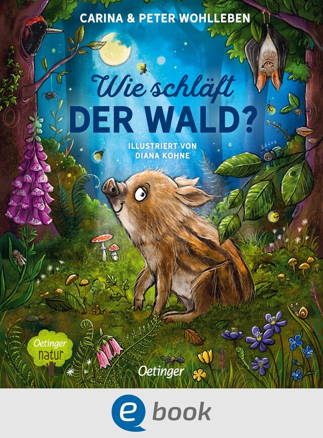 Book cover for Wie schläft der Wald?