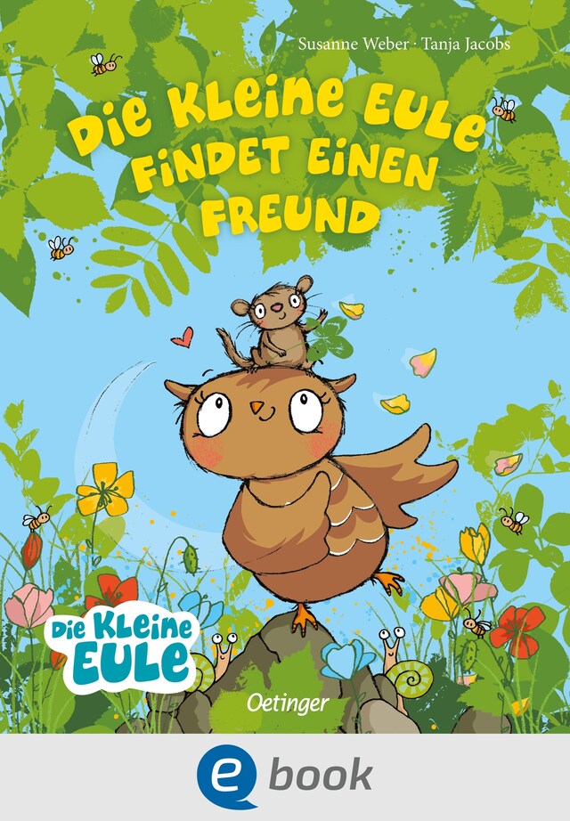 Copertina del libro per Die kleine Eule findet einen Freund