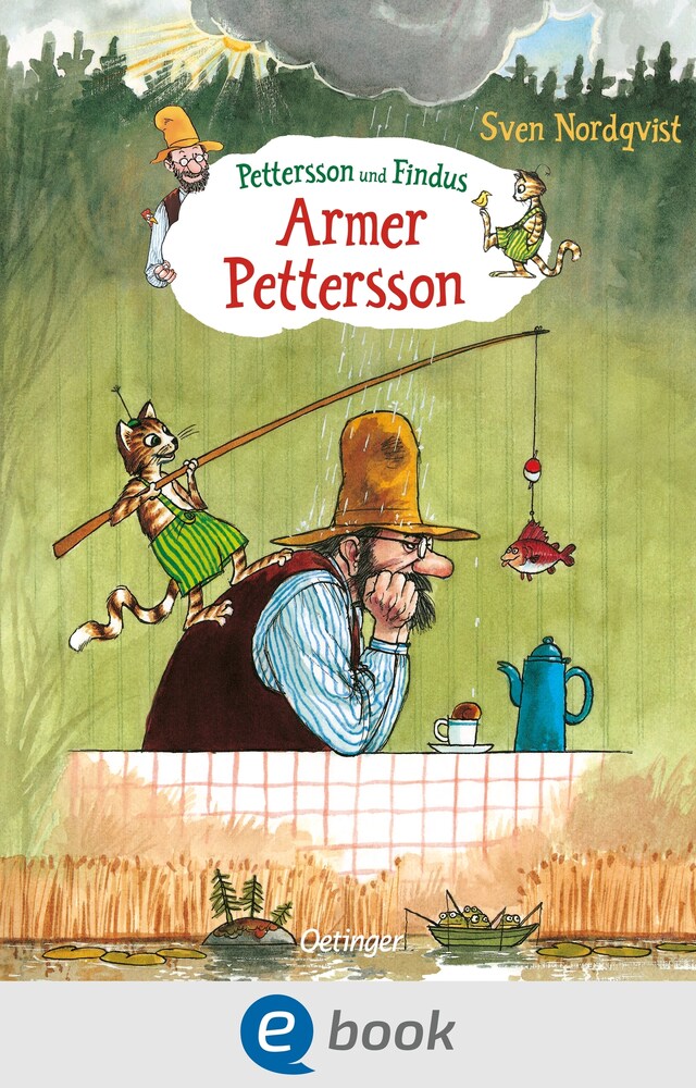 Boekomslag van Pettersson und Findus. Armer Pettersson