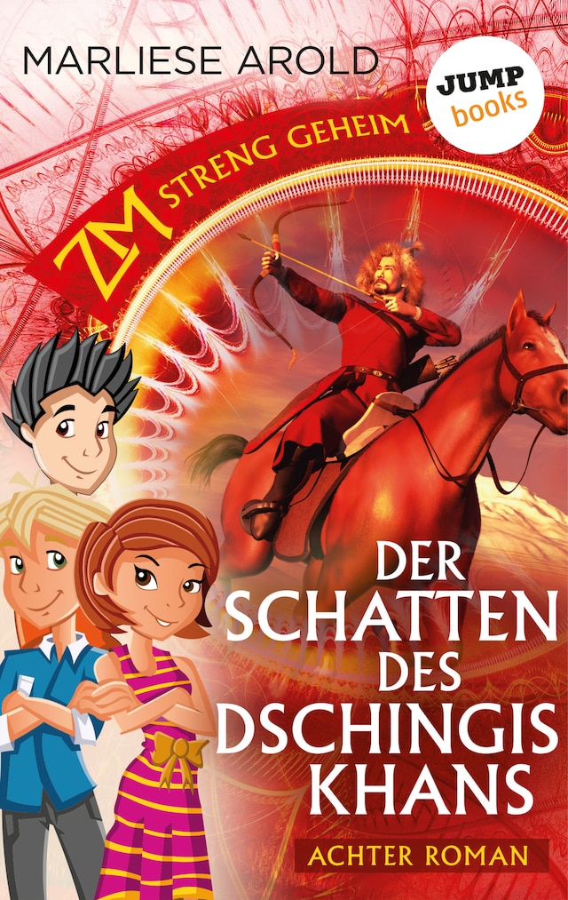 Copertina del libro per ZM - streng geheim: Achter Roman - Der Schatten des Dschingis-Khan