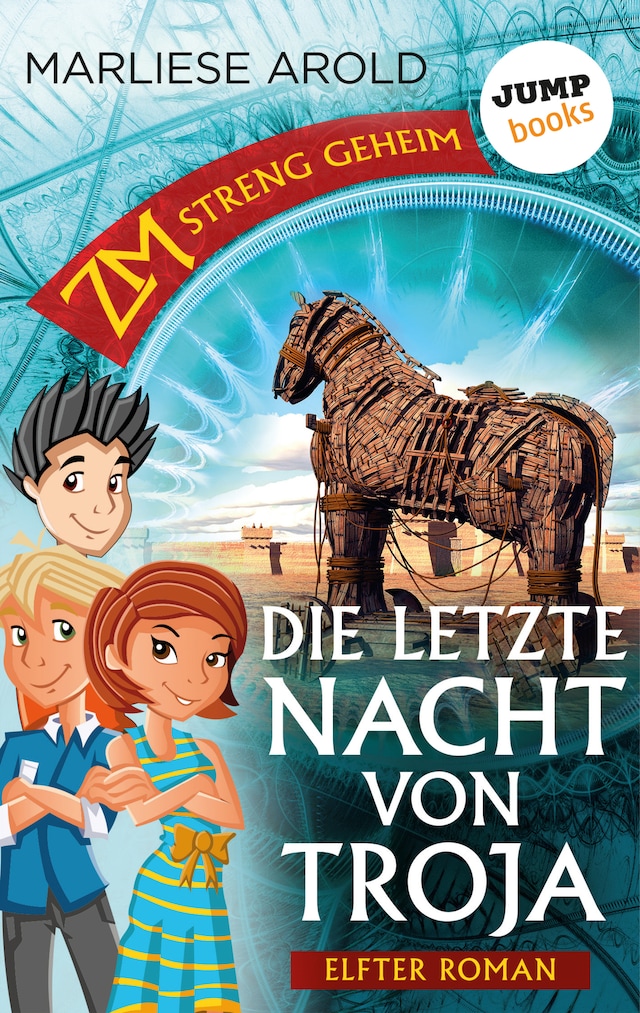 Book cover for ZM - streng geheim: Elfter Roman - Die letzte Nacht von Troja