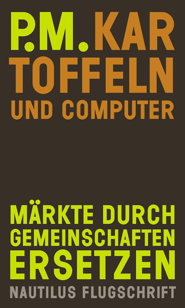 Buchcover für Kartoffeln und Computer