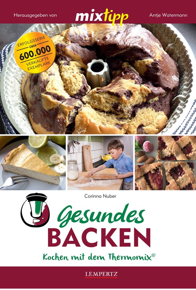 Book cover for Gesundes Backen