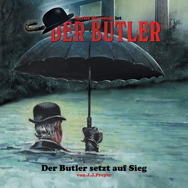 Buchcover für Der Butler, Der Butler setzt auf Sieg