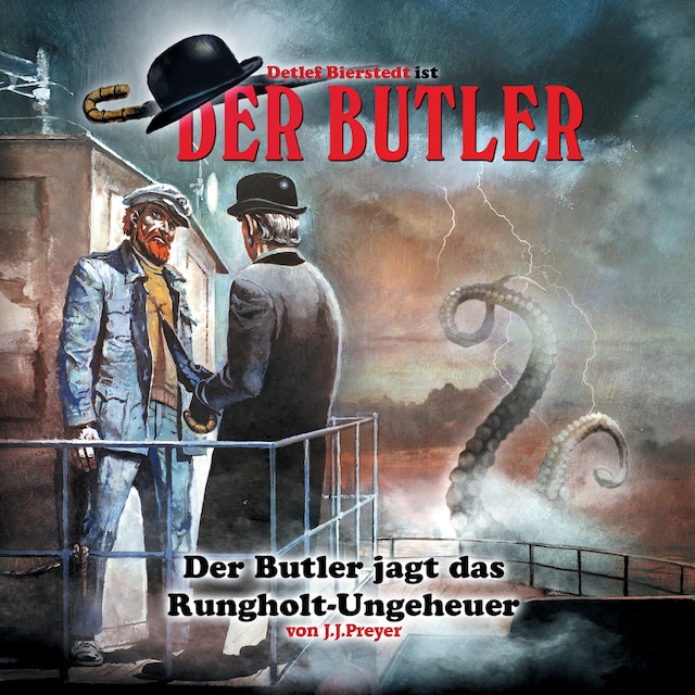 Buchcover für Der Butler, Der Butler jagt das Runghold-Ungeheuer