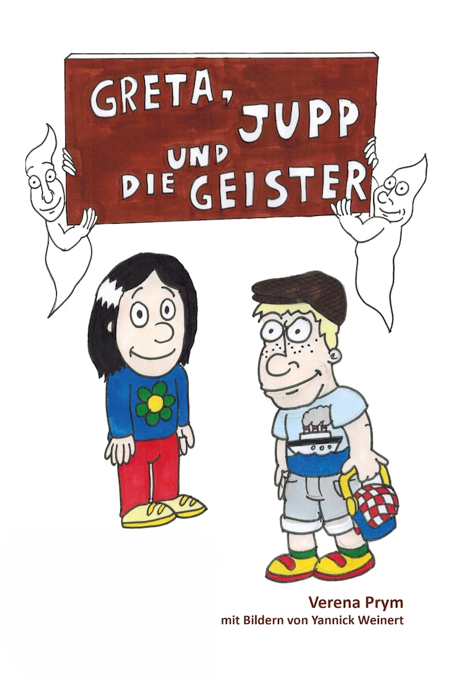 Buchcover für Greta, Jupp und die Geister