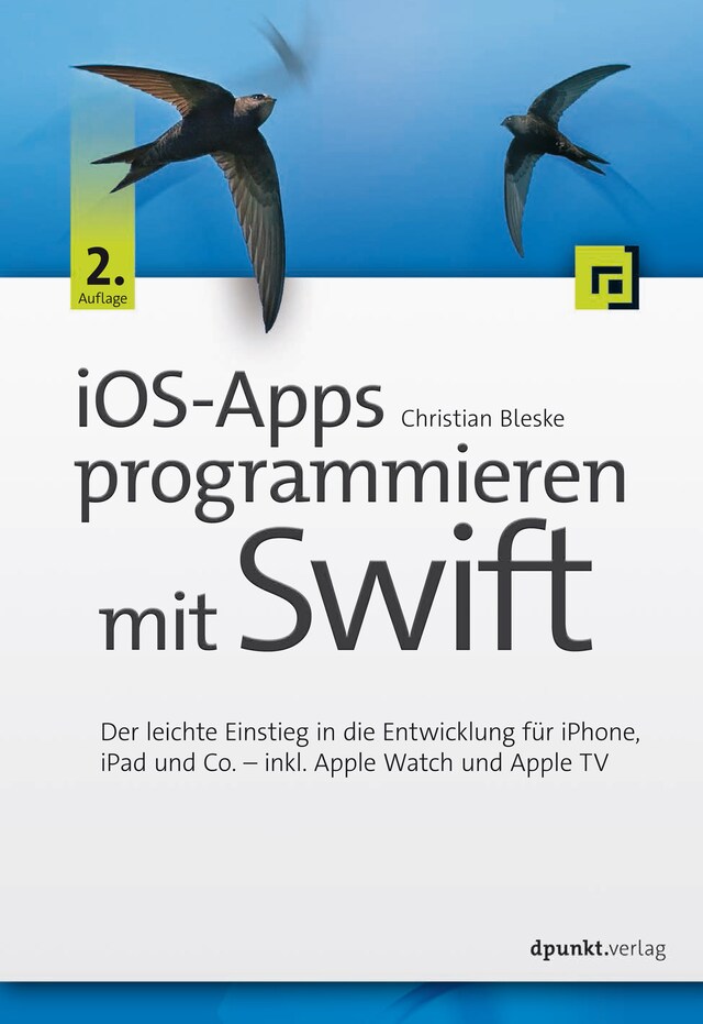 Book cover for iOS-Apps programmieren mit Swift