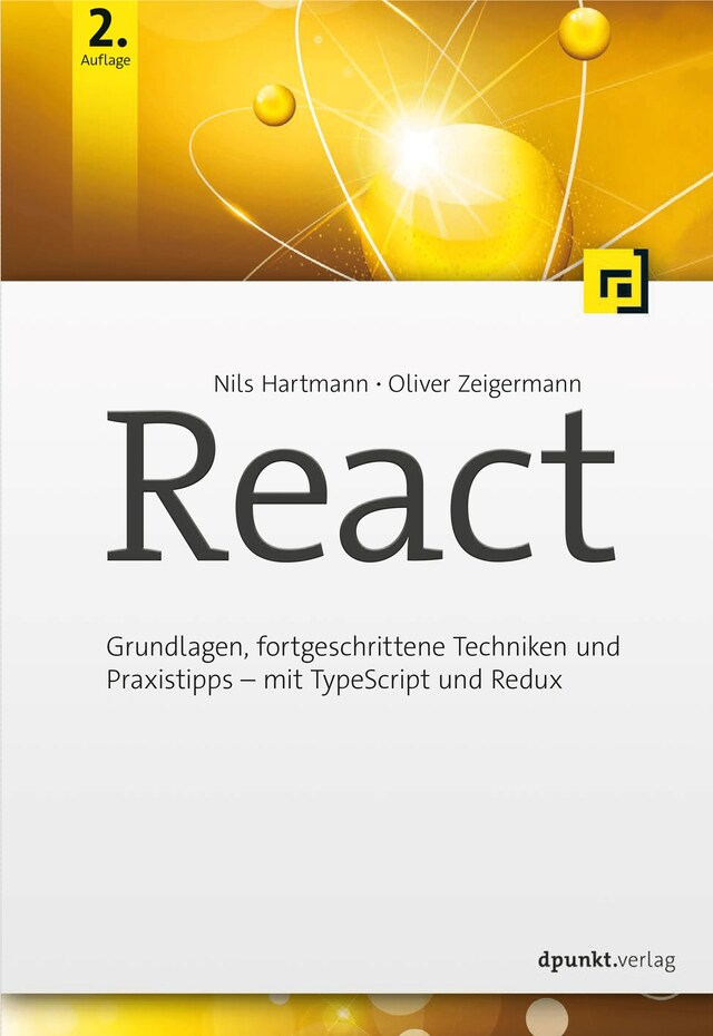 Buchcover für React