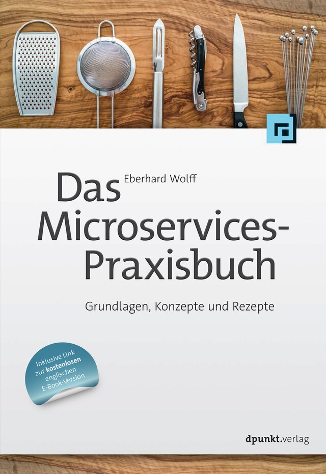 Book cover for Das Microservices-Praxisbuch