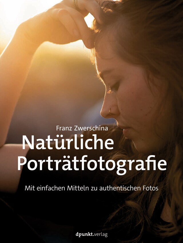 Buchcover für Natürliche Porträtfotografie