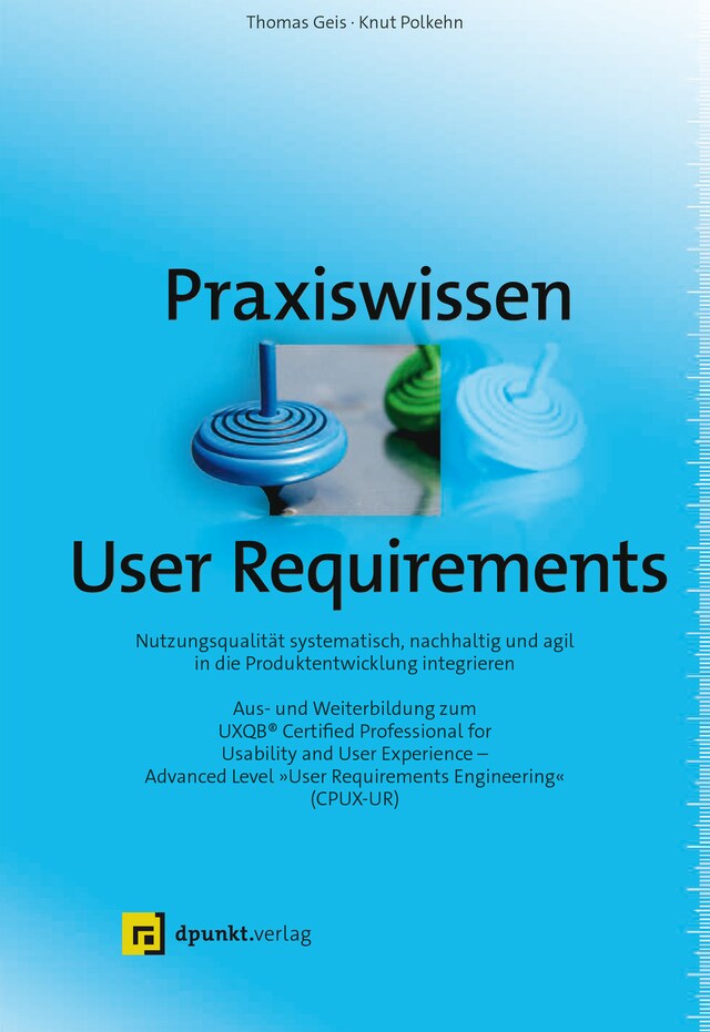 Okładka książki dla Praxiswissen User Requirements