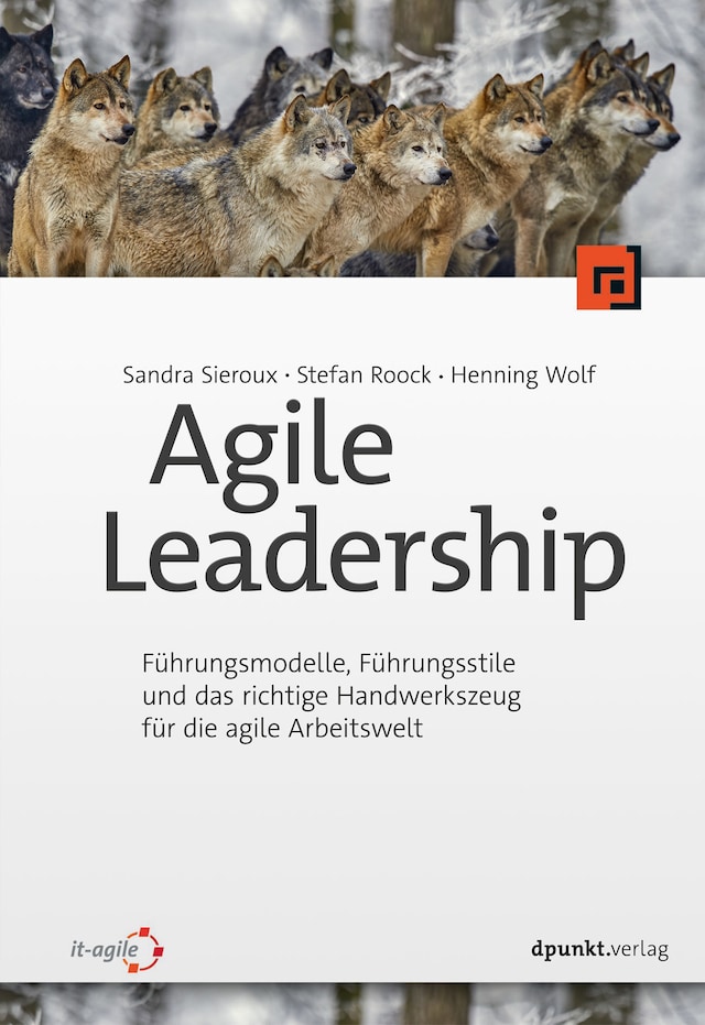 Buchcover für Agile Leadership