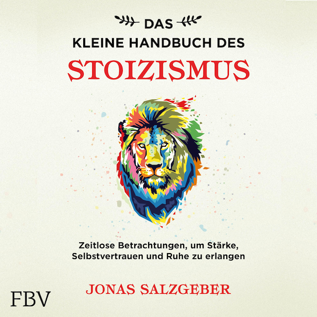 Kirjankansi teokselle Das kleine Handbuch des Stoizismus