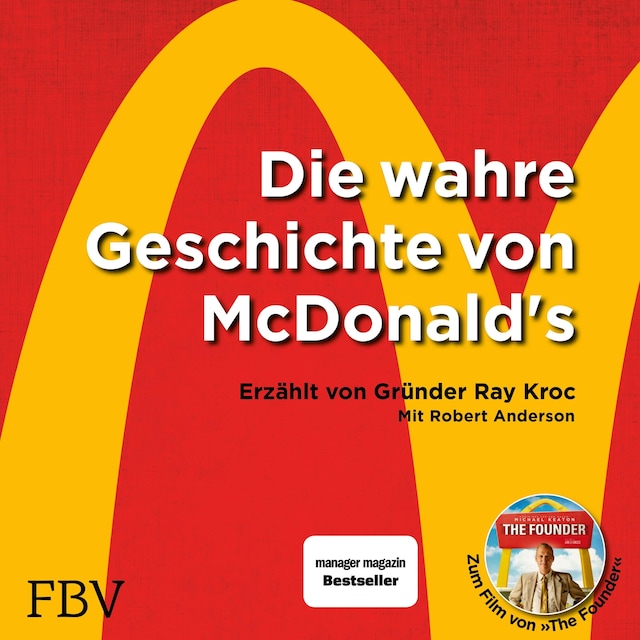 Book cover for Die wahre Geschichte von McDonald's