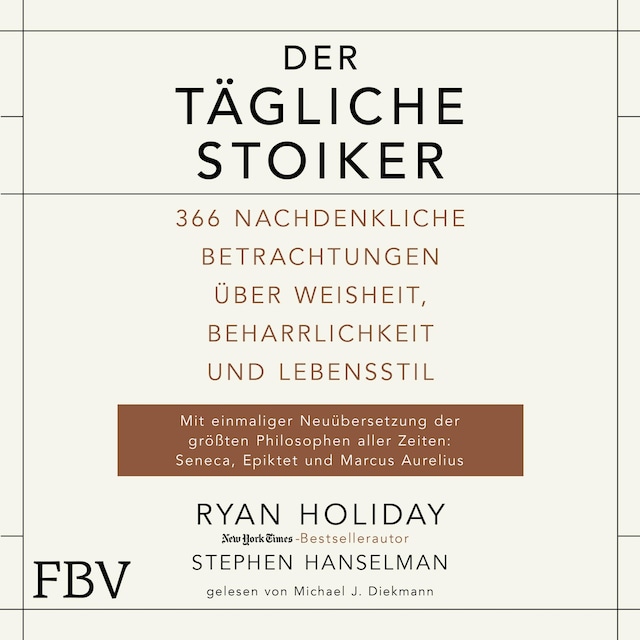 Okładka książki dla Der tägliche Stoiker