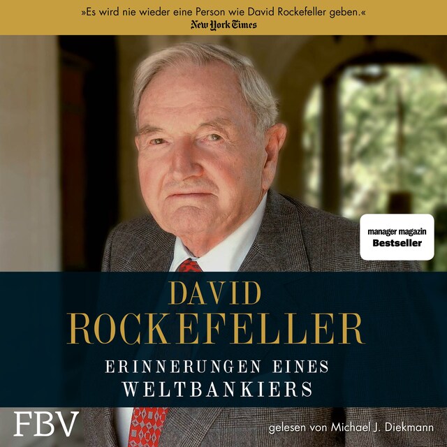 Boekomslag van David Rockefeller  Erinnerungen eines Weltbankiers