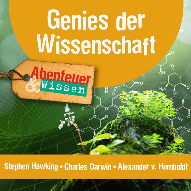 Book cover for Genies der Wissenschaft: Stephen Hawking, Charles Darwin, Alexander von Humboldt