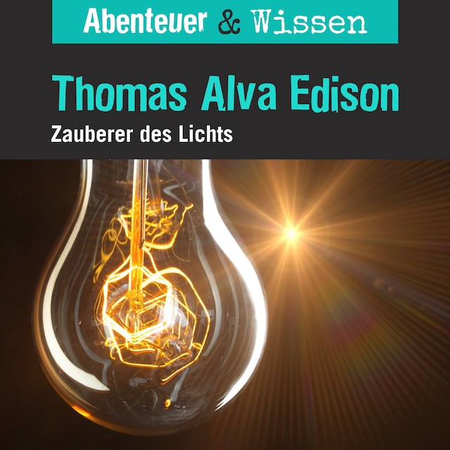Book cover for Thomas Alva Edison