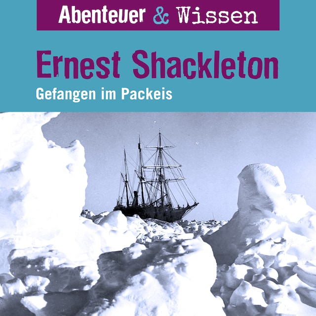Kirjankansi teokselle Ernest Shackleton