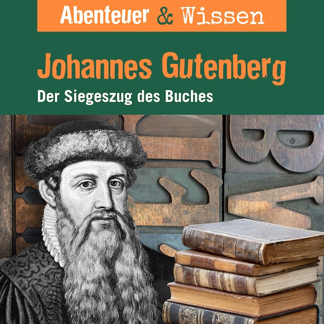 Kirjankansi teokselle Johannes Gutenberg