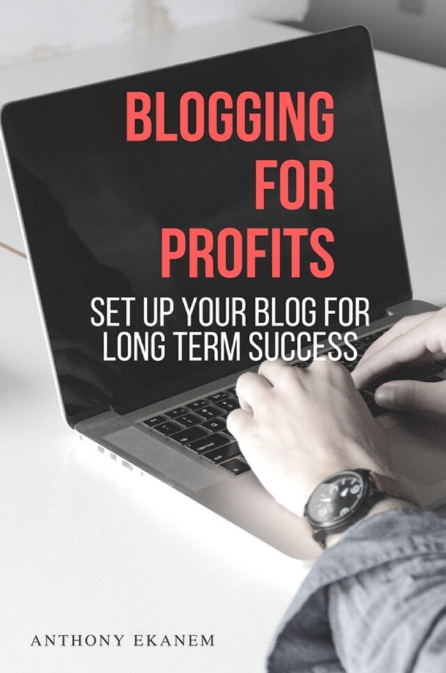 Okładka książki dla Blogging for Profits