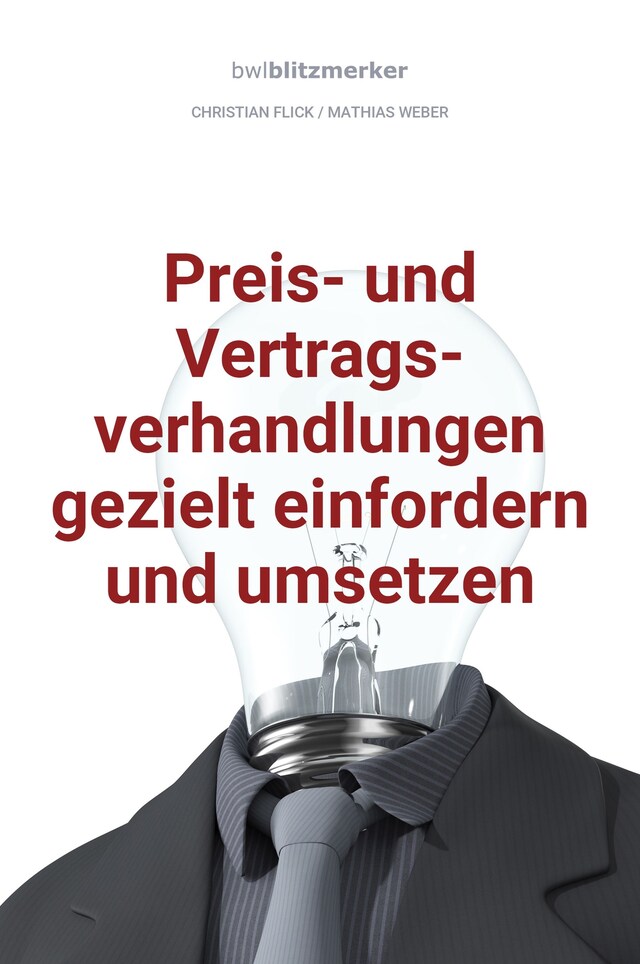 Buchcover für bwlBlitzmerker: Preis- und Vertragsverhandlungen gezielt einfordern und umsetzen